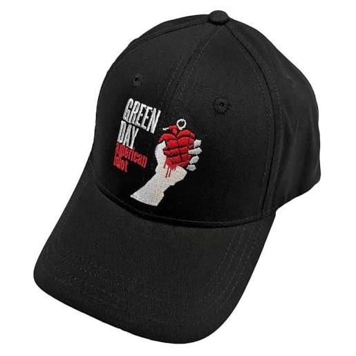 Rock Off officially licensed products verde day american idiot cappellino da baseball size one size