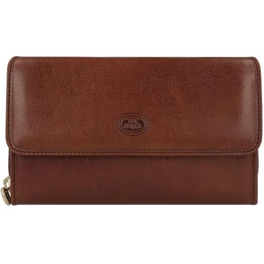The Bridge story donna portafoglio in pelle 18 cm marrone