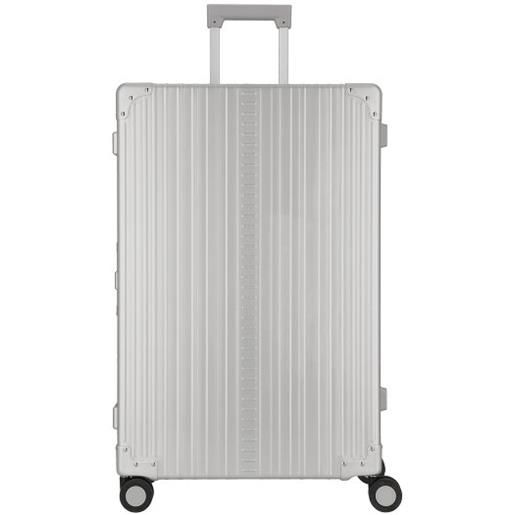 Aleon traveler macro trolley a 4 ruote da 77 cm con borsa porta abiti grigio