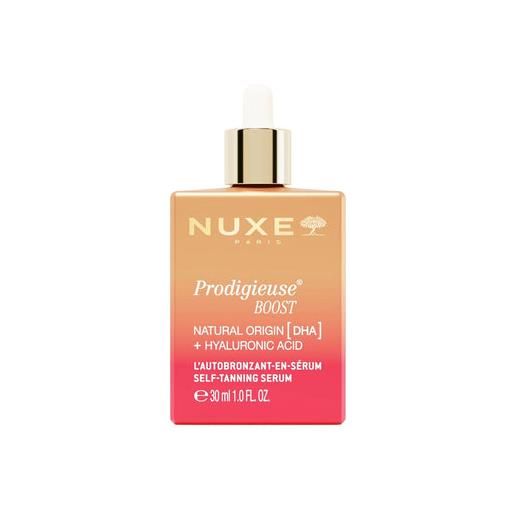 Nuxe prodigieuse boost 30 ml siero autoabbronzante viso con acido ialuronico