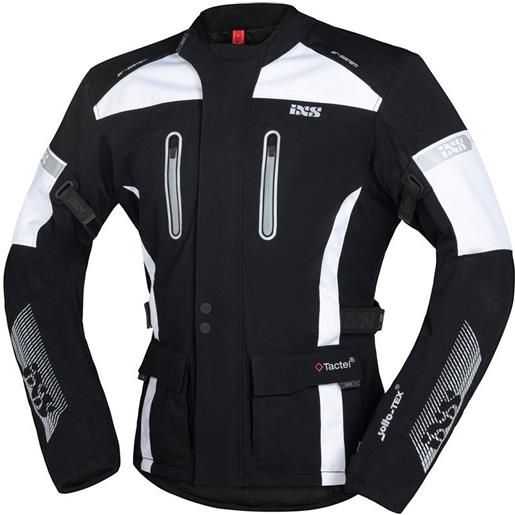 Ixs giacca moto in tessuto impermeabile Ixs tour pacora-st nero