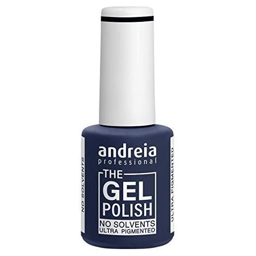 Andreia professional - the gel polish - gel polish - solvente e inodore - colori scuri - tonalità di grigio, blu e verde…