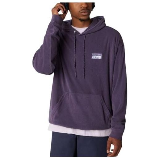 Converse felpa con cappuccio, viola, da uomo, premium skate, viola. , s