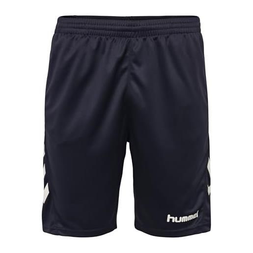 Hummel pantaloncini unisex youth enfant promo, blu marino, 4 anni