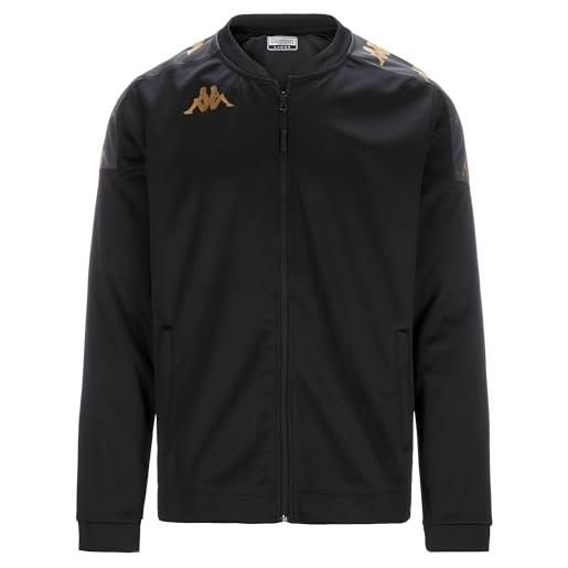 Kappa 4soccer giullio black-grey dk collant, m unisex-adulto