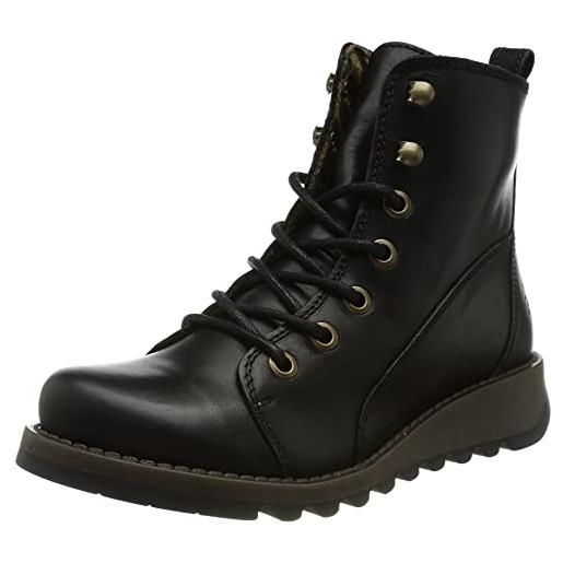 Fly London sore813fly, stivaletto donna, nero, 41 eu