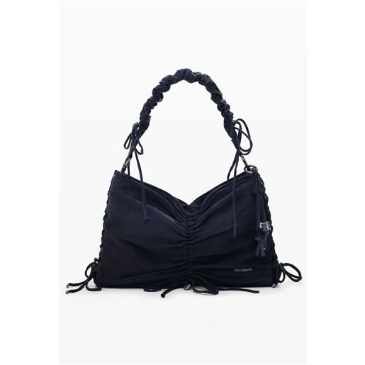 Desigual borsa piccola con fiocco brillante