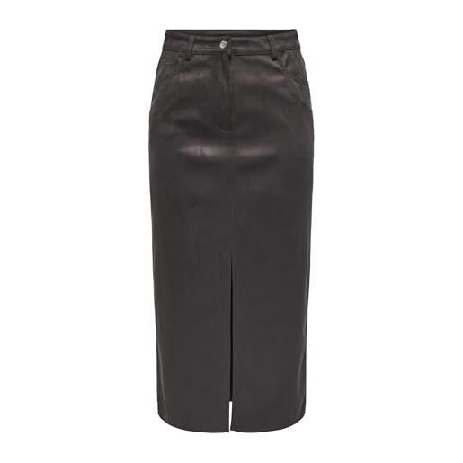 ONLY onlnala life faux suede slit - gonna otw, mole, m