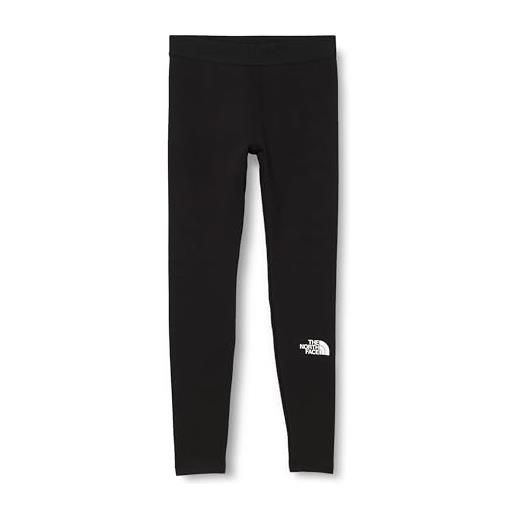 The north face nf0a8bhqjk3 g everyday leggings leggings unisex bambino tnf black taglia l