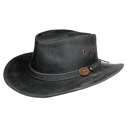 Scippis irving cappello da cowboy, nero, l uomo
