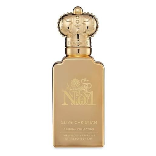 Clive Christian original collection no. 1 masculine eau de parfum uomo, 50 ml