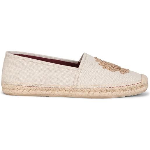 Dolce & Gabbana espadrillas con ricamo - toni neutri