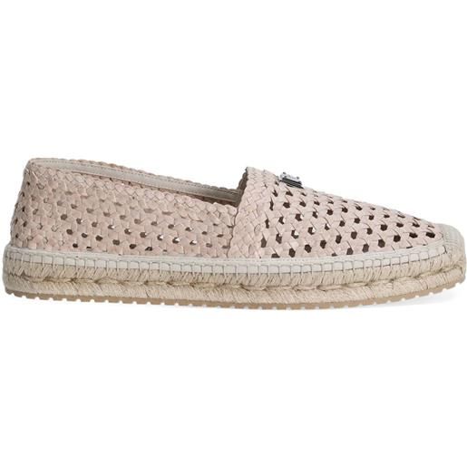 Dolce & Gabbana espadrilles intrecciate in pelle - toni neutri