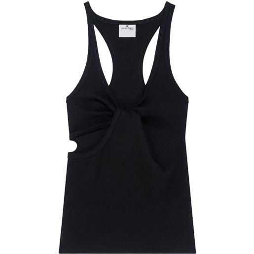 Courrèges canotta anni '90 - nero