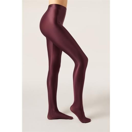 Calzedonia collant satin bordeaux