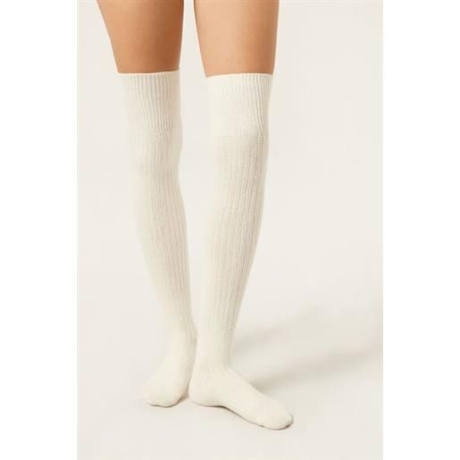 Calzedonia longuette cashmere bianco