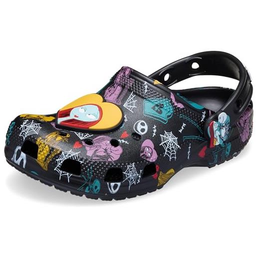 Crocs nightmare multi classic clog k, zoccoli unisex - bambini e ragazzi, multicolore, 34/35 eu