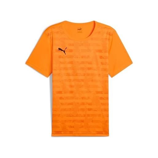 PUMA individualrise graphic jersey, maglie uomo, heat fire, m
