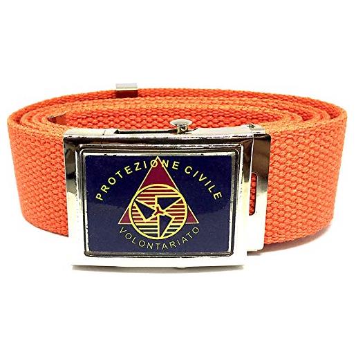 Vega Holster cinto cinta cintura divisa protezione civile in tela tessuto con fibbia cinturone da uomo
