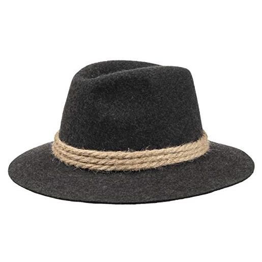Cappellishop cappello tradizionale tirolese oktoberfest 59 cm - antracite