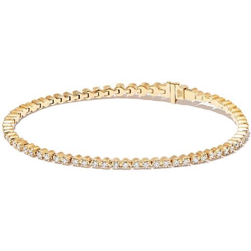 Sophie Bille Brahe bracciale tennis in oro giallo 18kt con diamanti