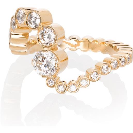 Sophie Bille Brahe anello ocean ensemble - yellow gold
