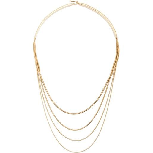 Fernando Jorge collana a catena in oro giallo 18kt