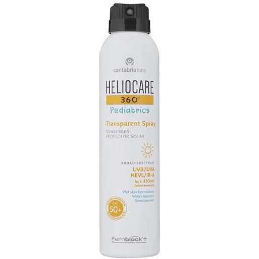 Heliocare - spray trasparente pediatrico - protezione solare 200 ml
