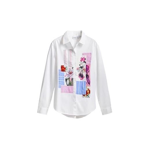 Desigual cam_flowers minnie, 1000 white, l