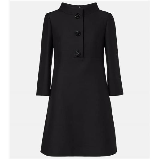 Valentino abito corto in crepe couture