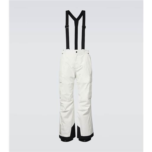 Moncler Grenoble salopette da sci imbottita