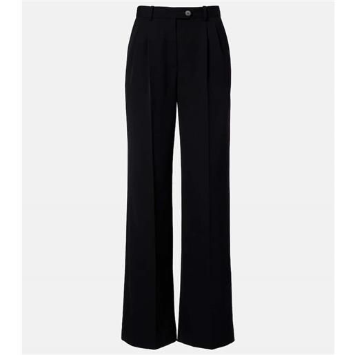The Row pantaloni virgil in gabardine di lana