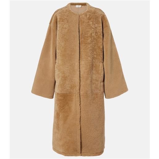 The Row cappotto narol in shearling