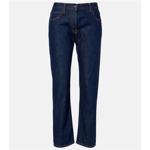 The Row jeans regular riaco a vita media