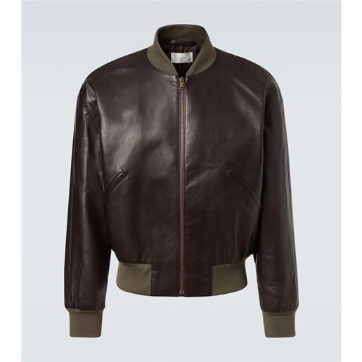 The Row bomber setsen in pelle