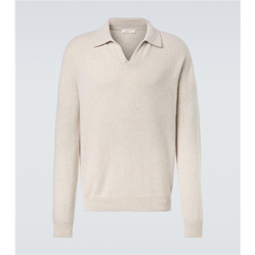 The Row polo leach in cashmere