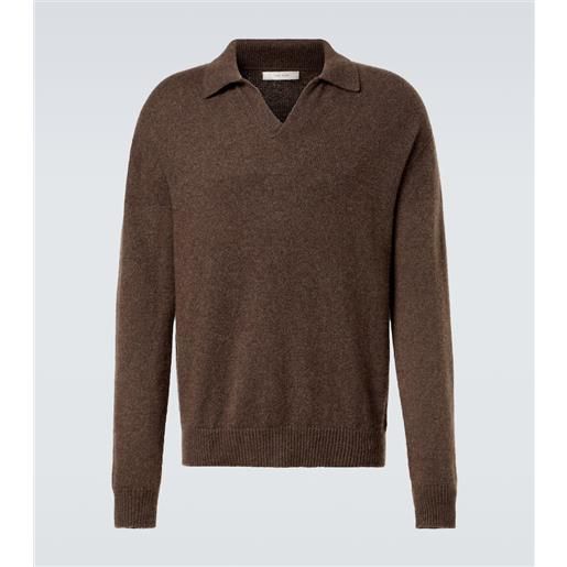 The Row polo leach in cashmere
