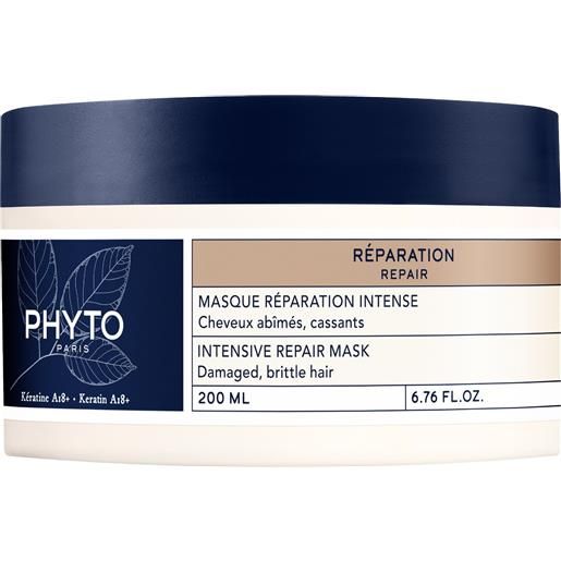 Phyto phytoriparazione maschera rigenerante e nutriente alla cheratina botanica, per capelli rovinati e fragili 200 ml