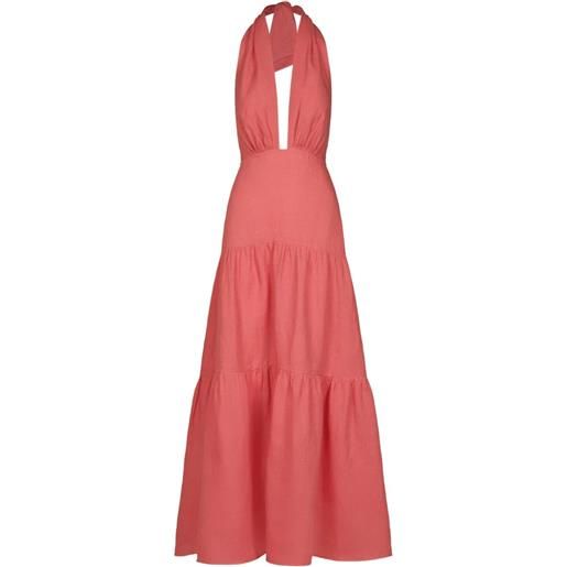 Johanna Ortiz abito lungo twilight - rosa
