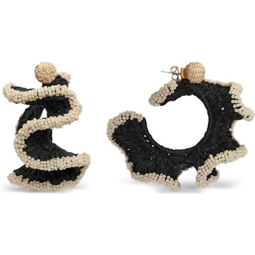 Johanna Ortiz orecchini artistic expressions - nero