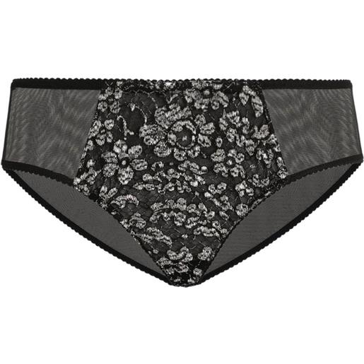 Dolce & Gabbana slip in tulle - nero