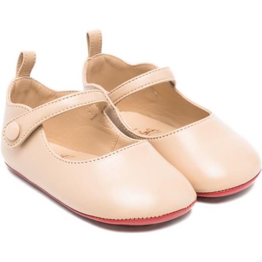 Christian Louboutin Kids ballerine mary janes - toni neutri