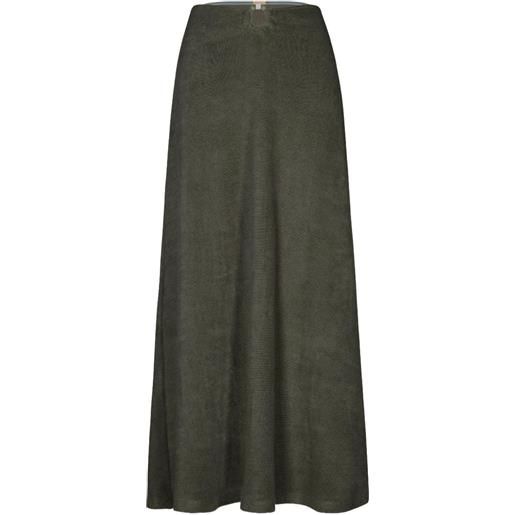 Johanna Ortiz gonna lunga keel - verde