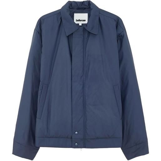 Bellerose giacca hammy con zip - blu