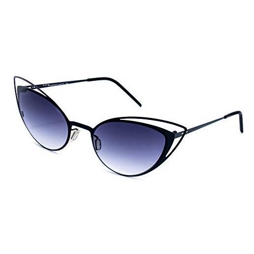 Italia independent 0218-009-071 occhiali da sole, nero (nero), 52.0 donna