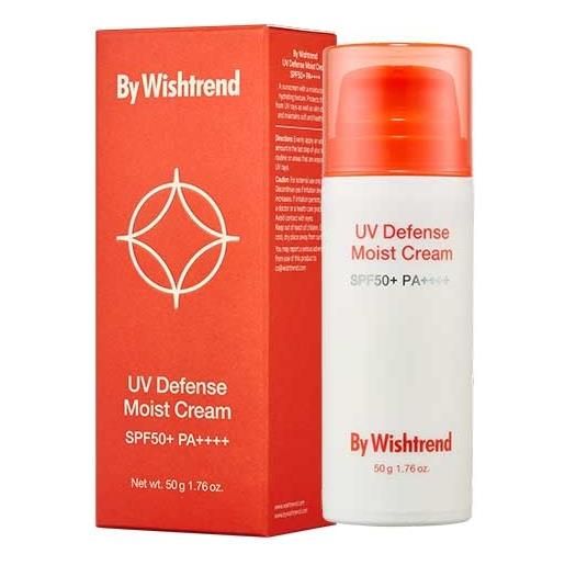 By Wishtrend uv defense, crema idratante con filtro solare spf50+ pa++++