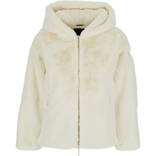 Tatras impermeabile yumola con cappuccio e logo - toni neutri