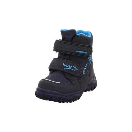 Superfit husky1 imbottitura calda in gore-tex, stivali da neve, blu (blu 80), 19 eu