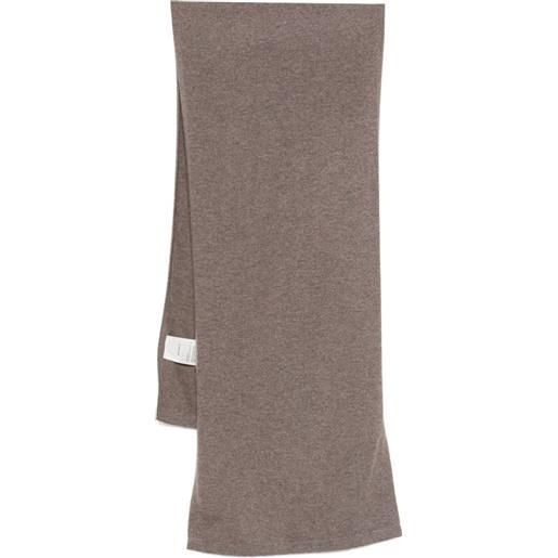 Lisa Yang sciarpa victor - marrone