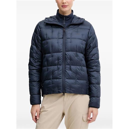 Haglöfs piumino hede con cappuccio - blu